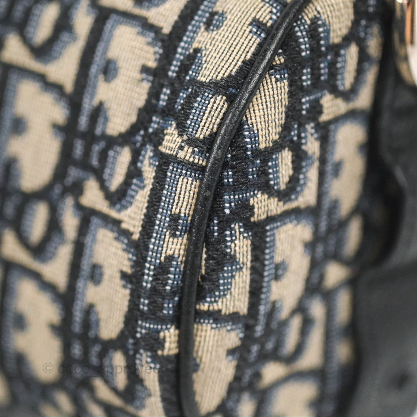 Dior Men's Mini Roller Messenger Bag Oblique Jacquard