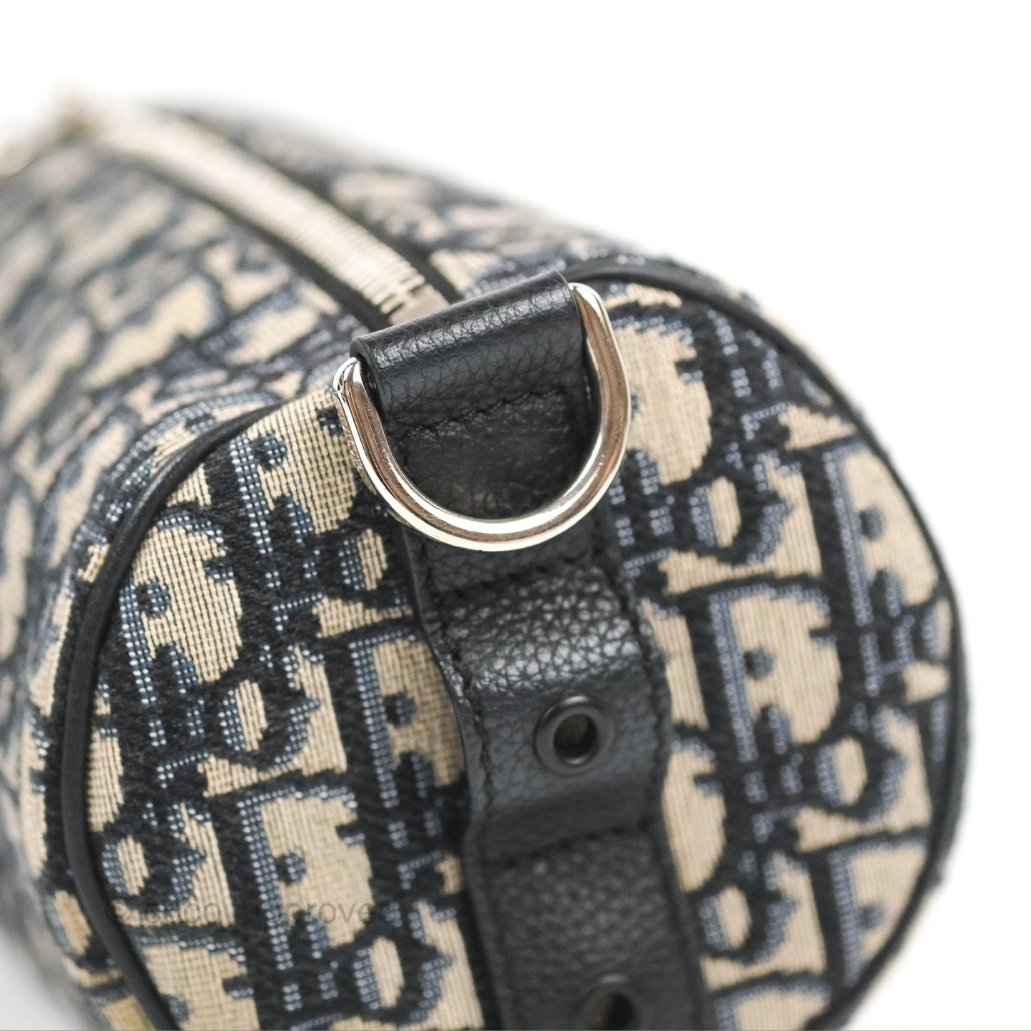 Dior Men's Mini Roller Messenger Bag Oblique Jacquard