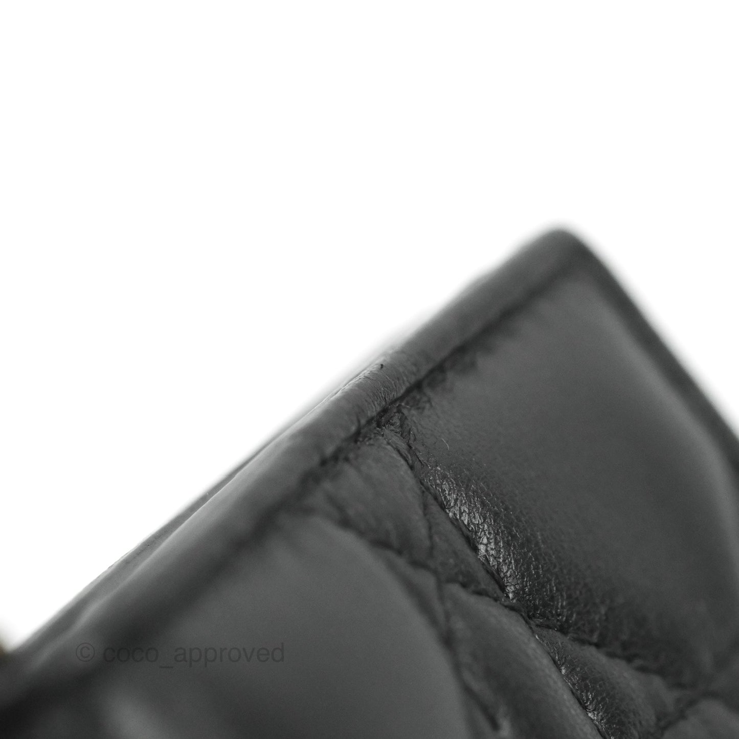 Dior Lady Dior Flap Card Holder Black Cannage Lambskin