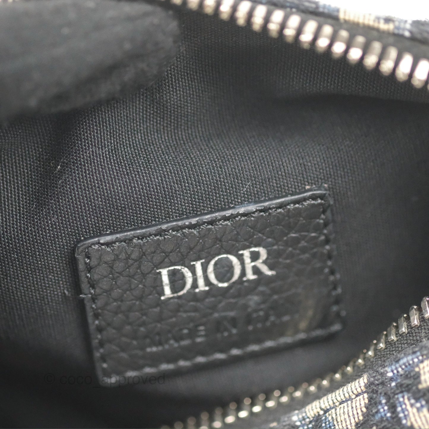 Dior Men's Mini Roller Messenger Bag Oblique Jacquard