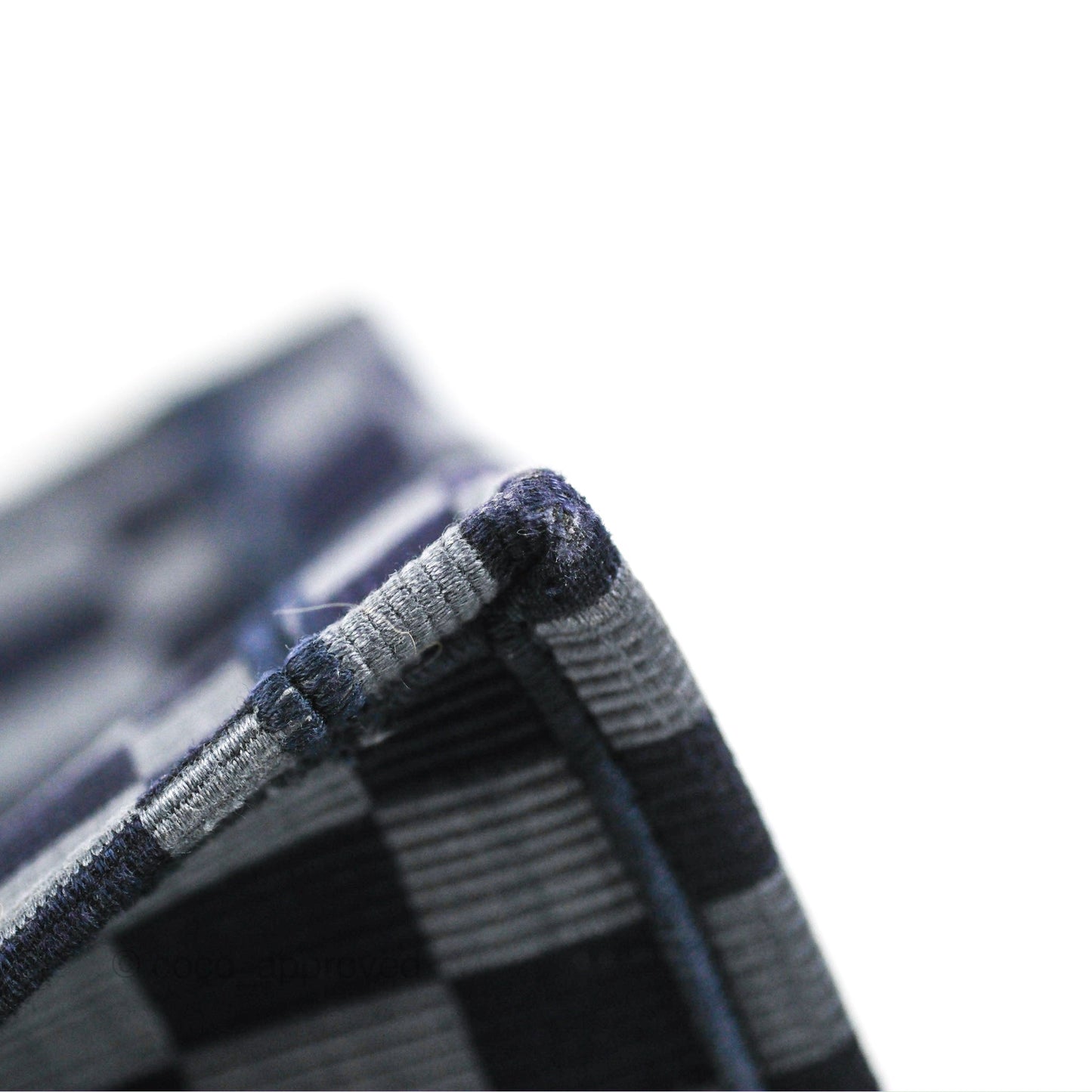 Dior Large Book Tote Checkered Navy