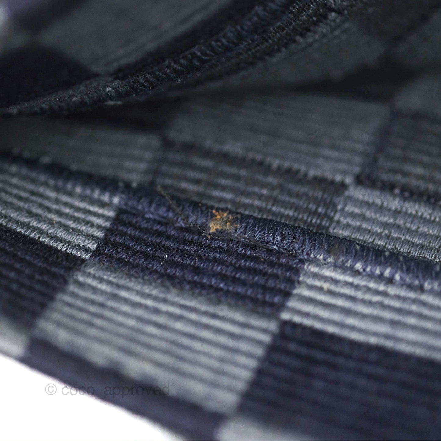 Dior Large Book Tote Checkered Navy
