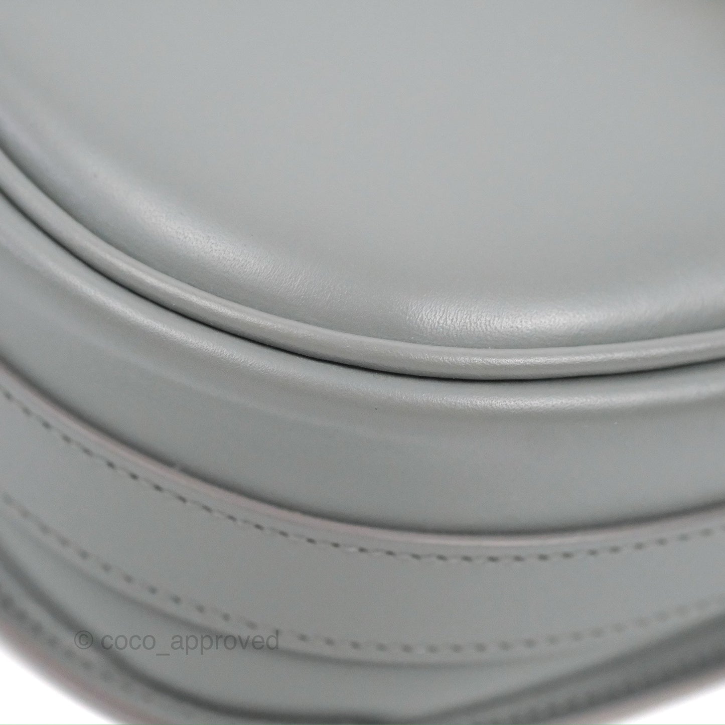 Christian Dior Medium Bobby Flap Stone Grey Box Calfskin