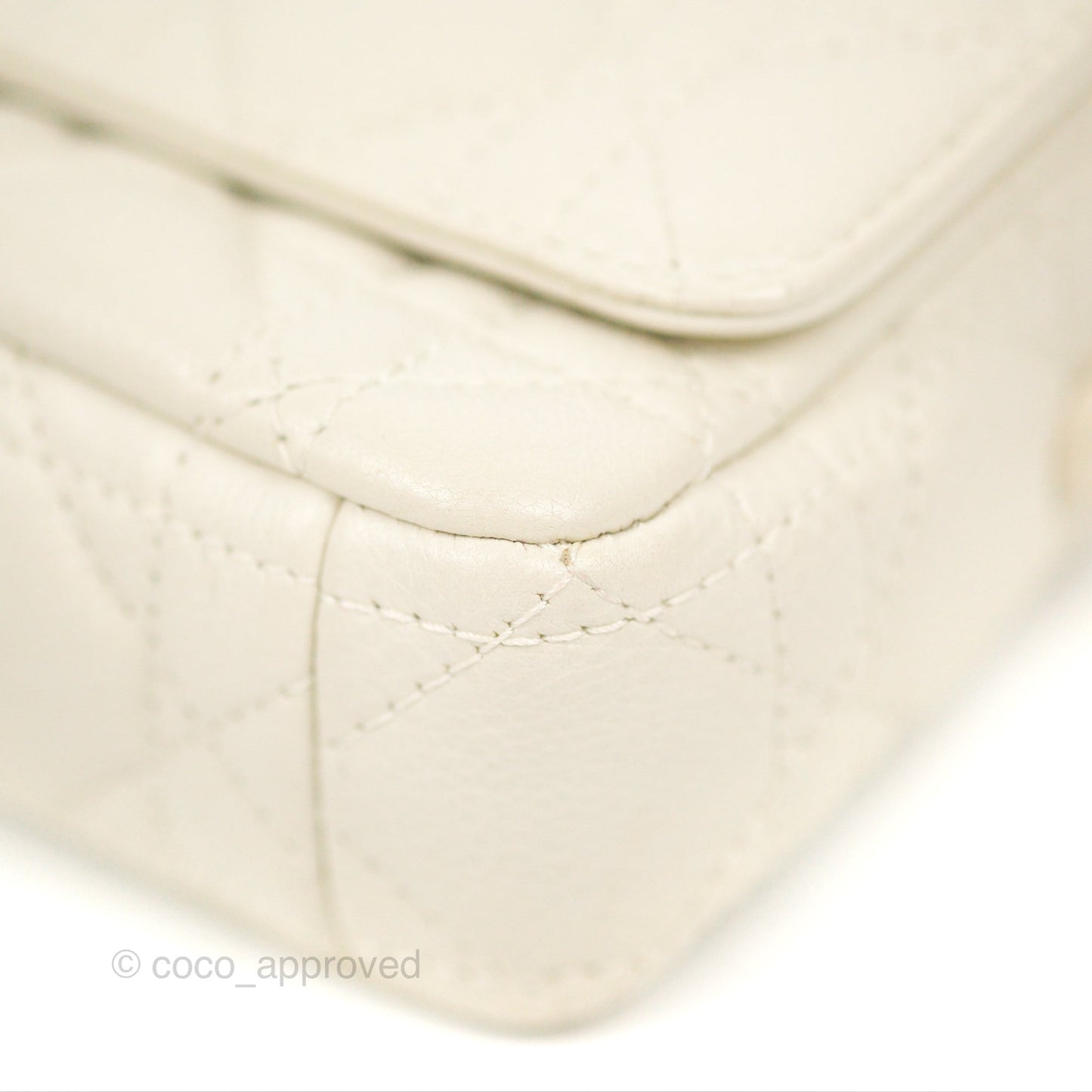 Dior Caro Pouch with Chain Latte Supple Cannage Calfskin