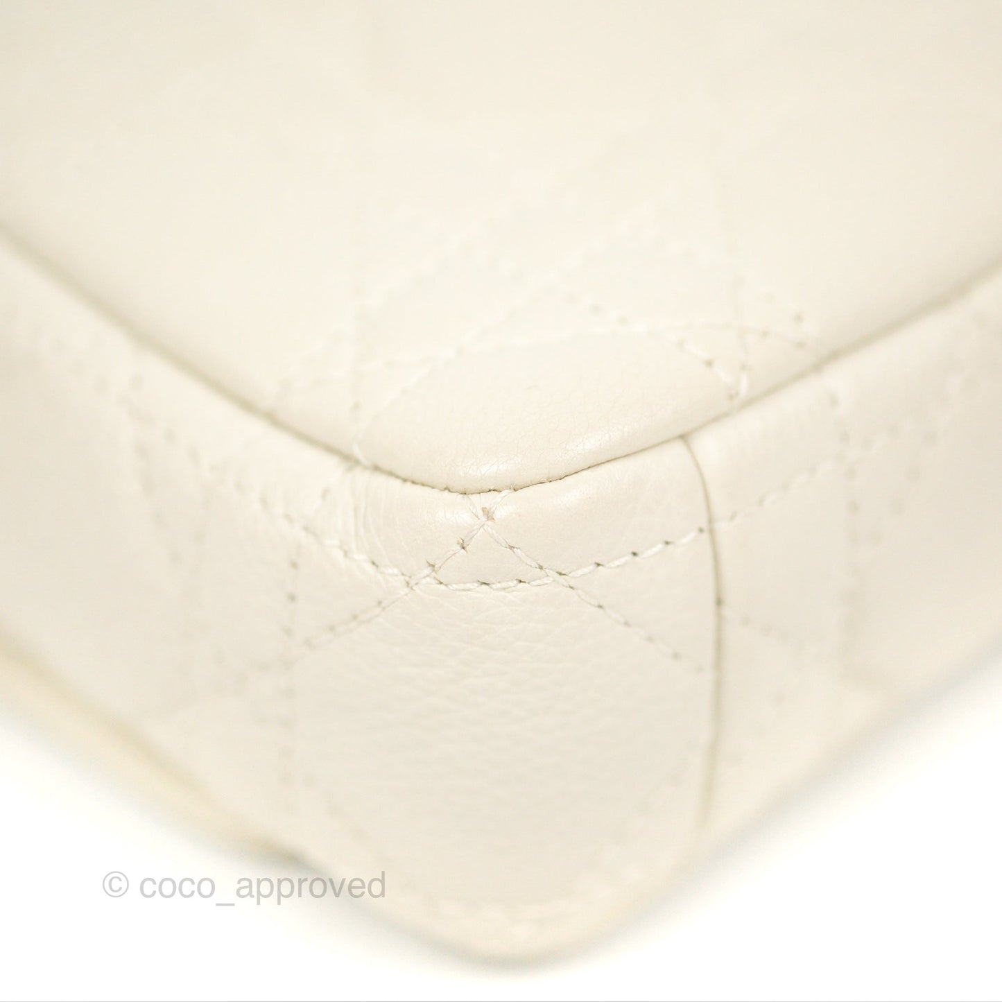 Dior Caro Pouch with Chain Latte Supple Cannage Calfskin
