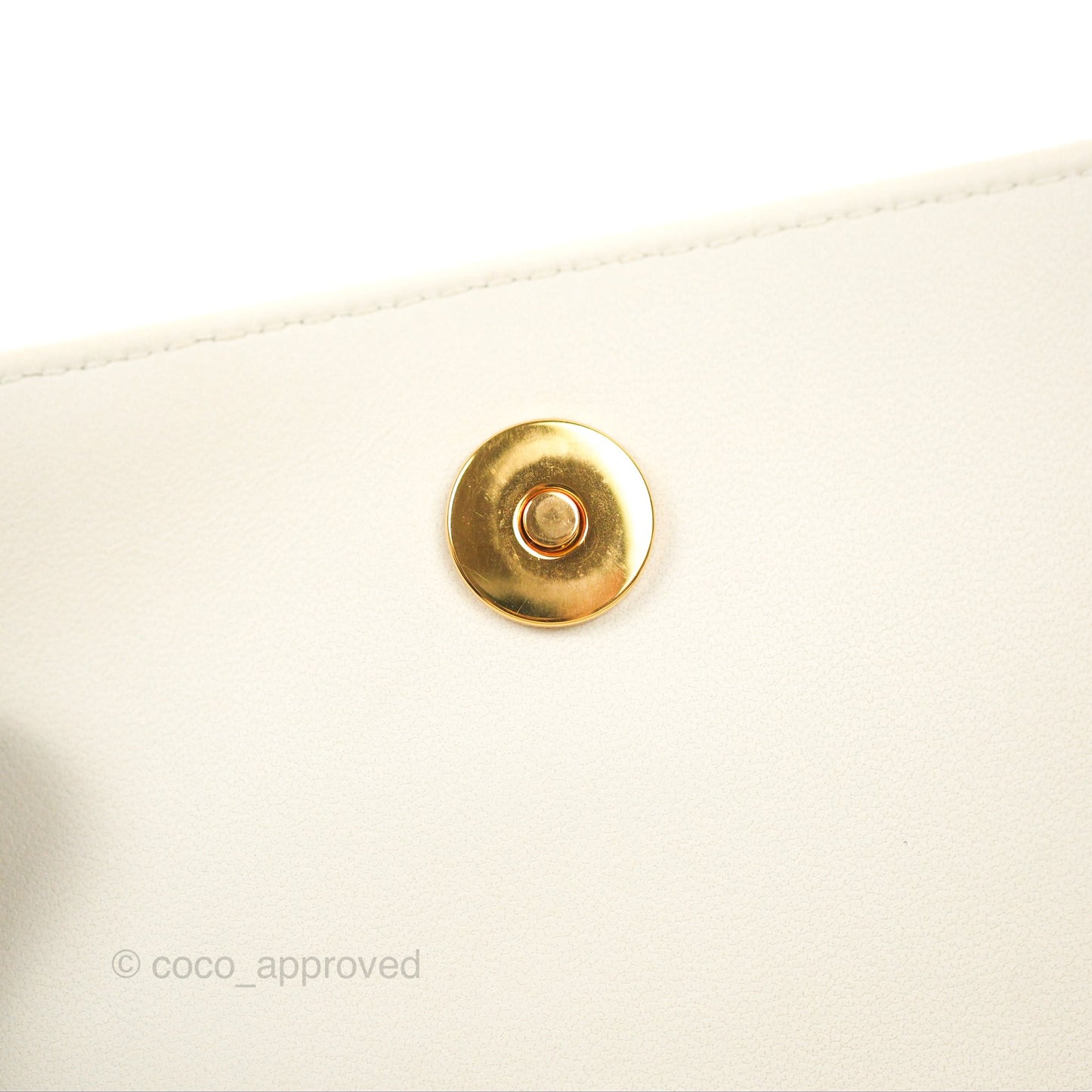 Dior Caro Pouch with Chain Latte Supple Cannage Calfskin