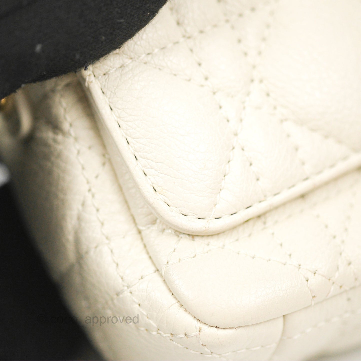 Dior Caro Pouch with Chain Latte Supple Cannage Calfskin