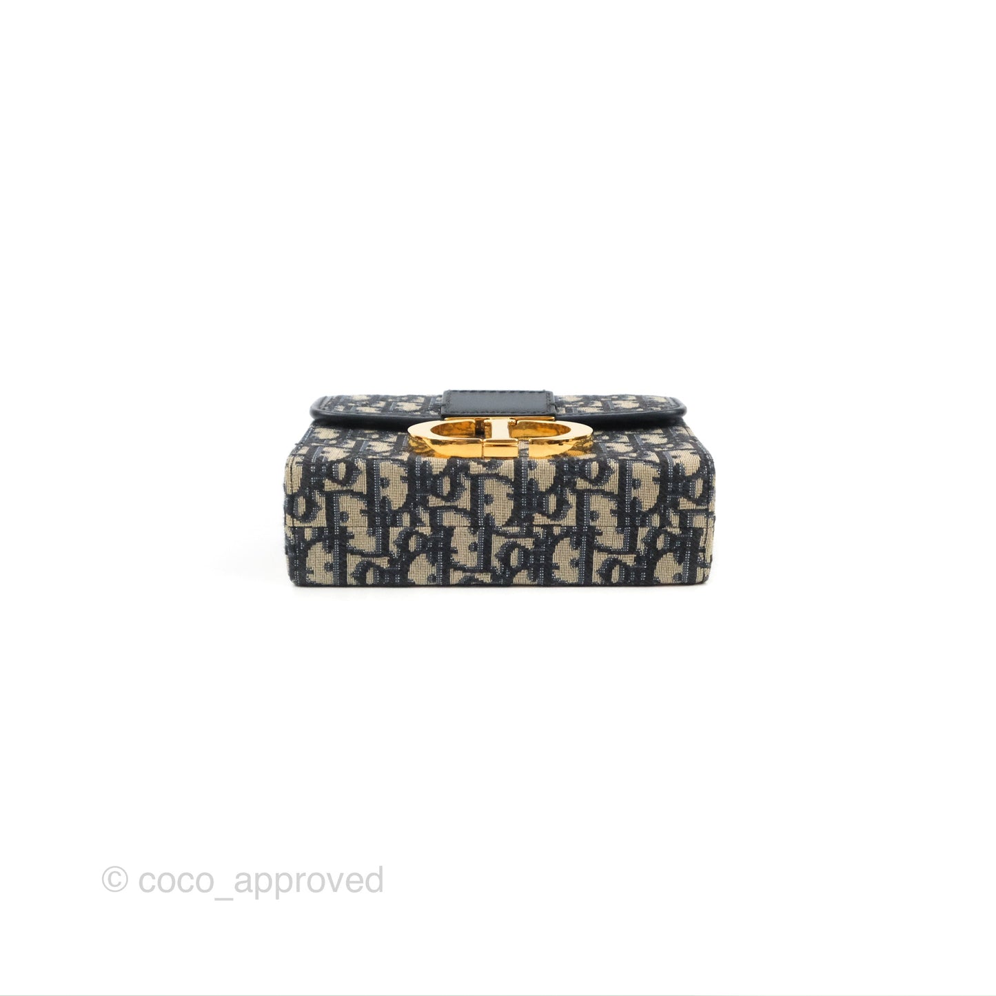Christian Dior 30 Montaigne Oblique Jacquard Box Bag