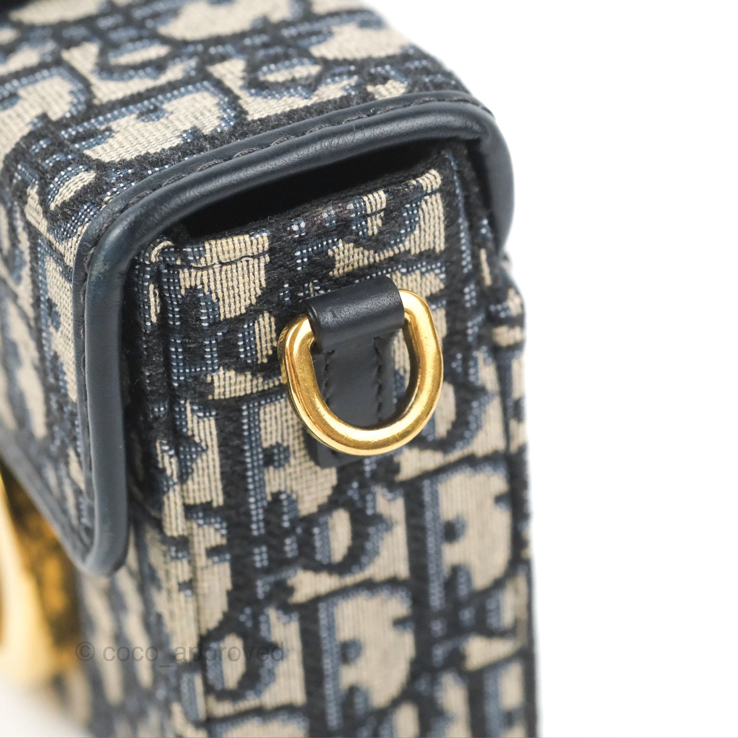 Christian Dior 30 Montaigne Oblique Jacquard Box Bag