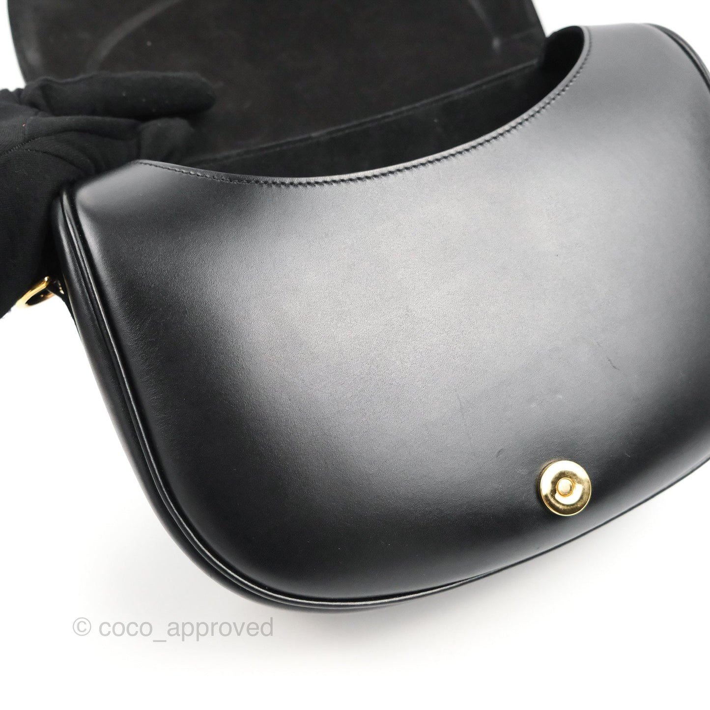 Dior Bobby Large Box Calfskin Flap Black