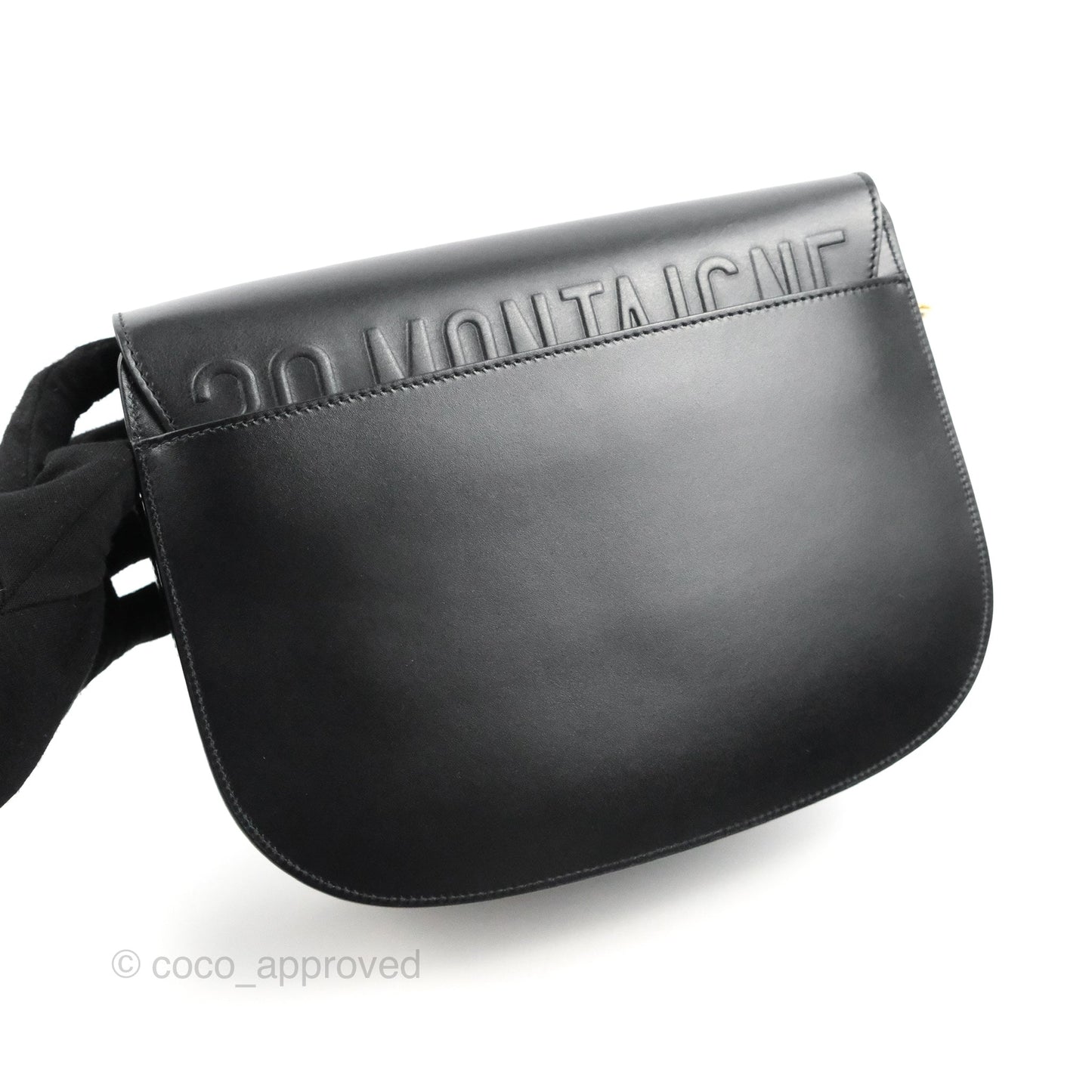 Dior Bobby Large Box Calfskin Flap Black
