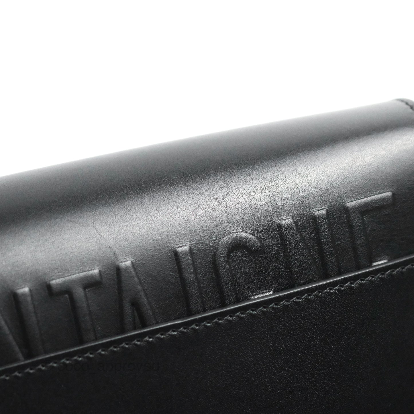 Dior Bobby Large Box Calfskin Flap Black