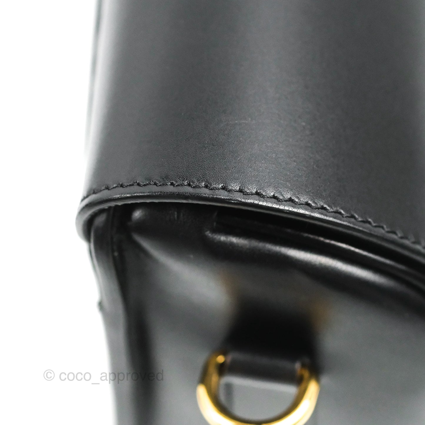 Dior Bobby Large Box Calfskin Flap Black