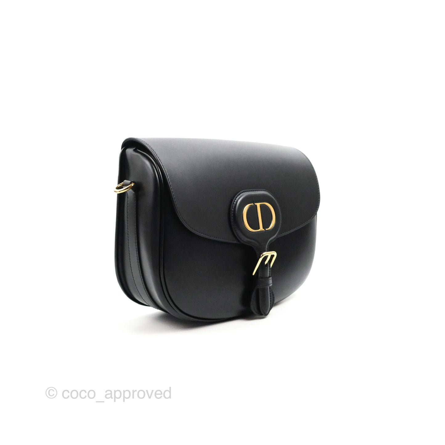 Dior Bobby Large Box Calfskin Flap Black