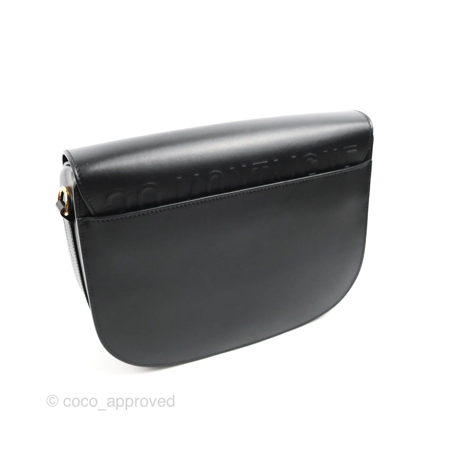 Dior Bobby Large Box Calfskin Flap Black