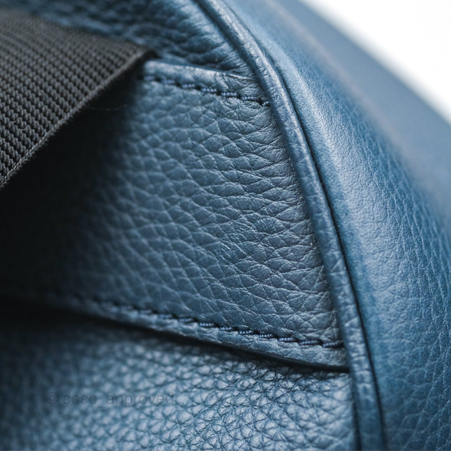 Christian Dior Backpack Calfskin Navy