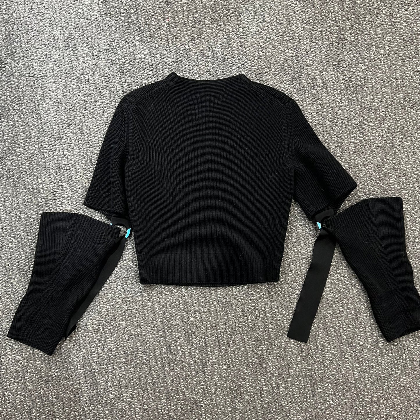 Celine in Cotton and Viscose Collar Sweater