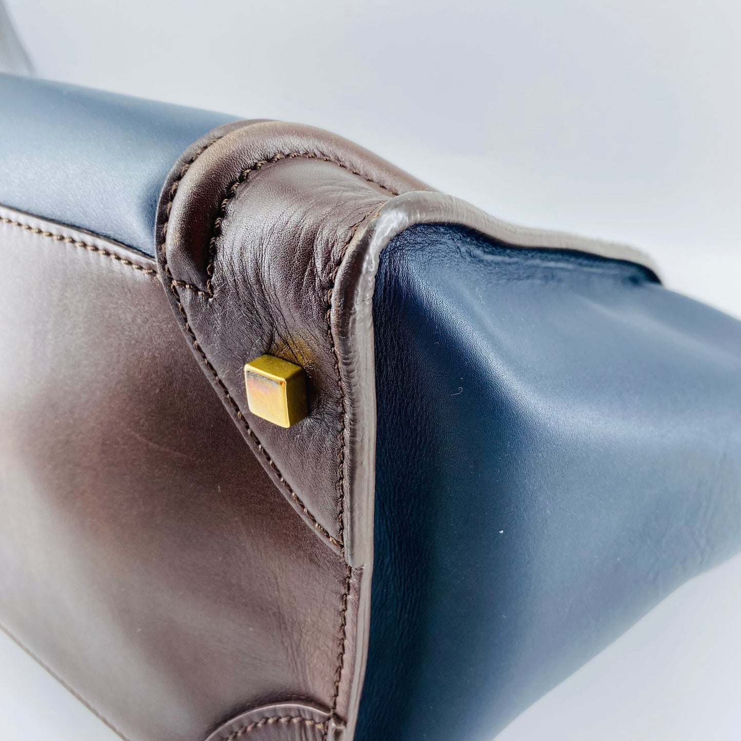 Celine Celine Leather Luggage Medium Tote Bag