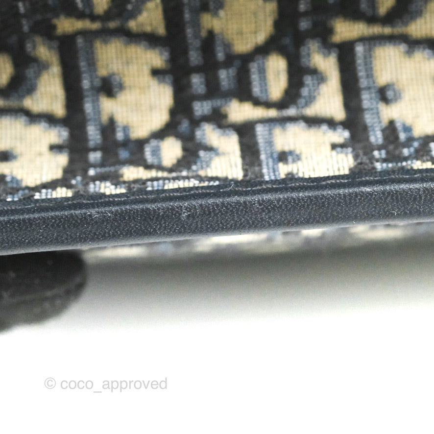 Dior 30 Montaigne Bag Blue Dior Oblique Jacquard