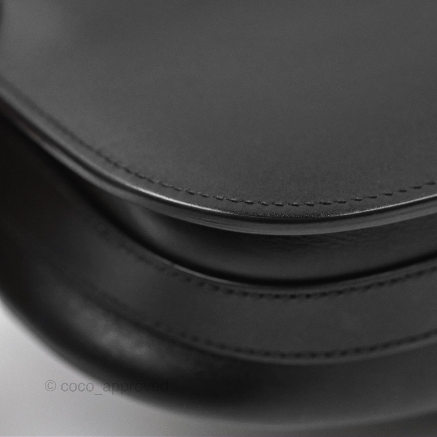 Christian Dior Medium Bobby Flap Black Box Calfskin