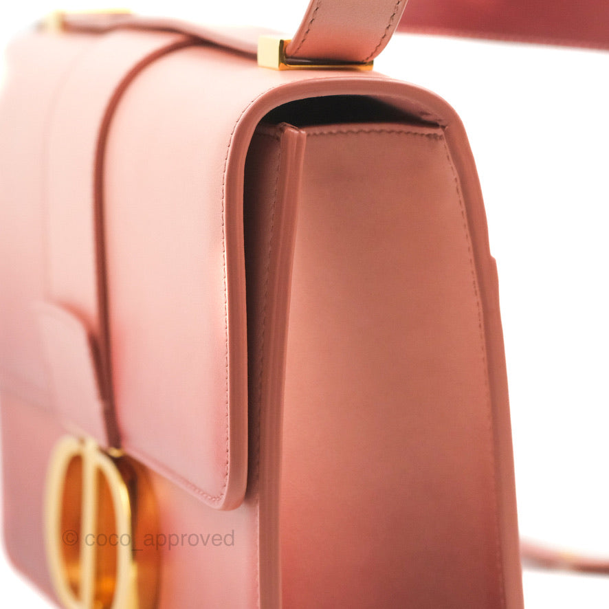 Dior 30 Montaigne Bag Smooth Calfskin Gradient Rose Multicolour