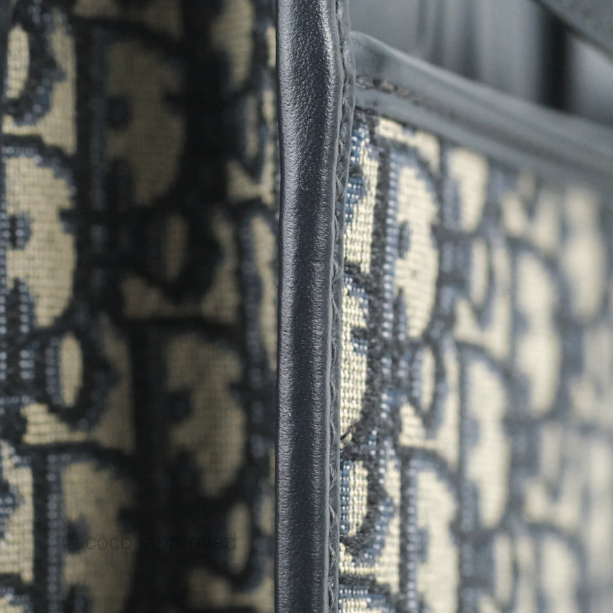Dior 30 Montaigne Bag Blue Dior Oblique Jacquard