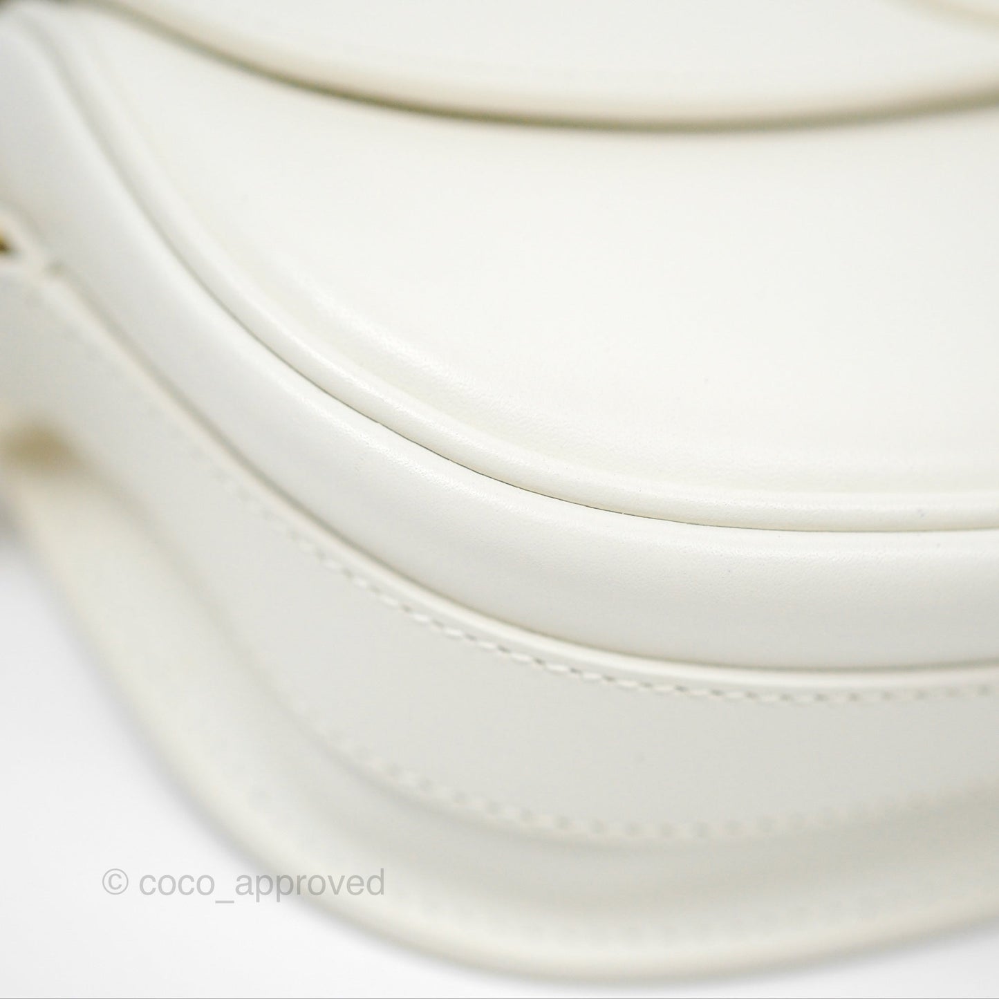 Christian Dior Bobby East-West Bag Calfskin White