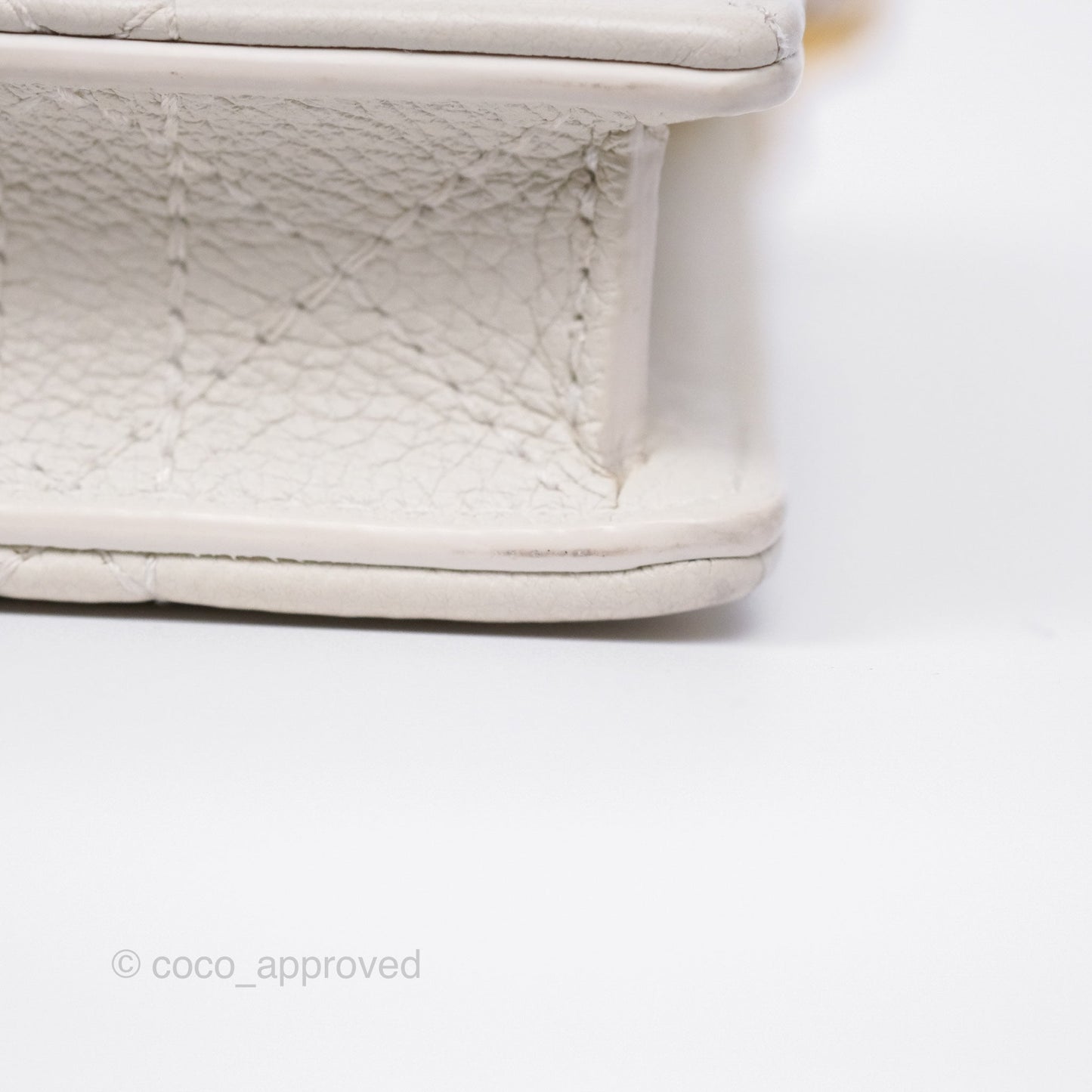 Dior Caro Pouch With Chain Latte Supple Cannage Calfskin