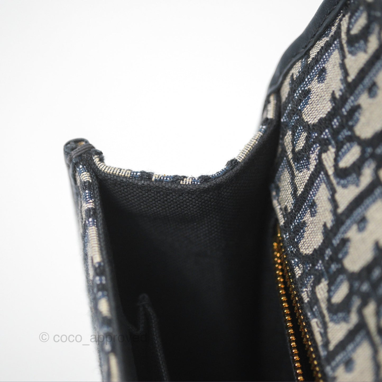 Dior 30 Montaigne Bag Blue Dior Oblique Jacquard