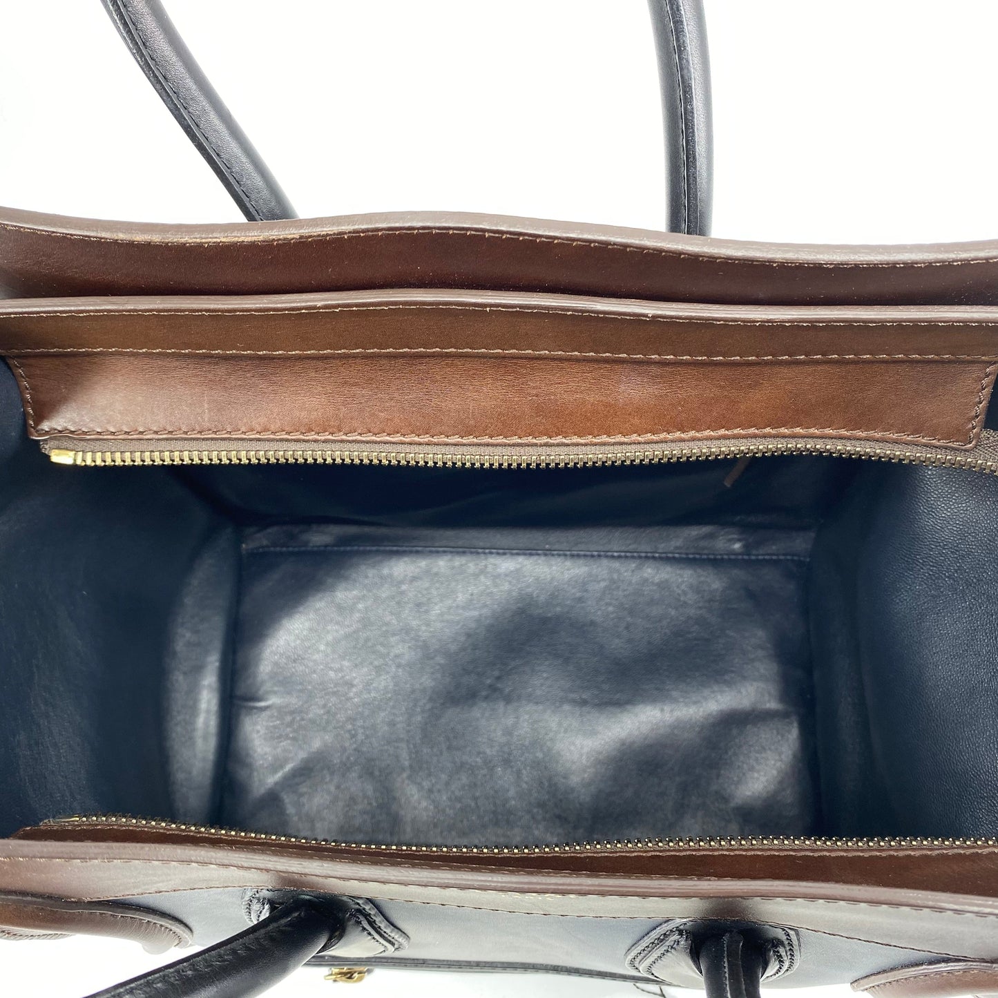 Celine Celine Leather Luggage Medium Tote Bag