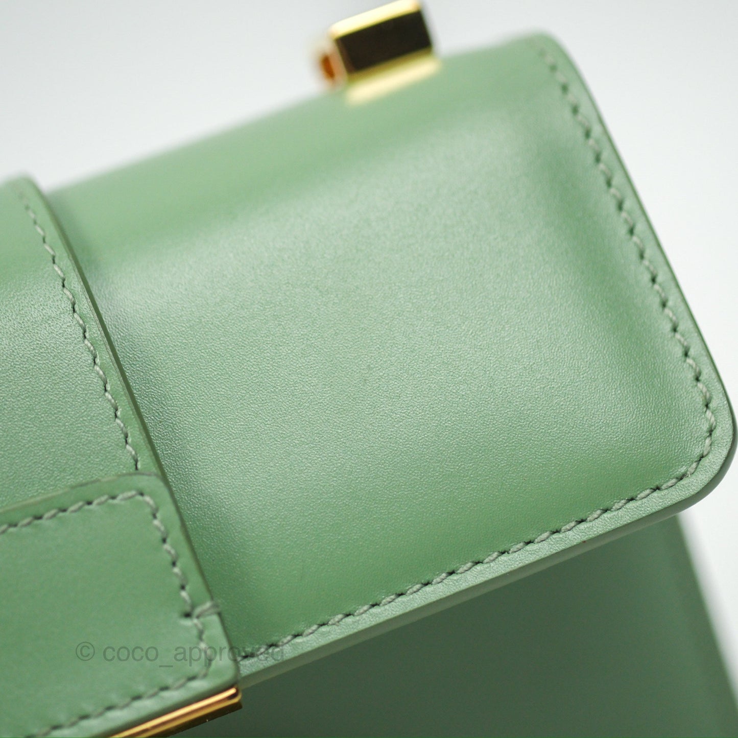 Dior Micro 30 Montaigne Flap Bag Mint Green Smooth Calfskin
