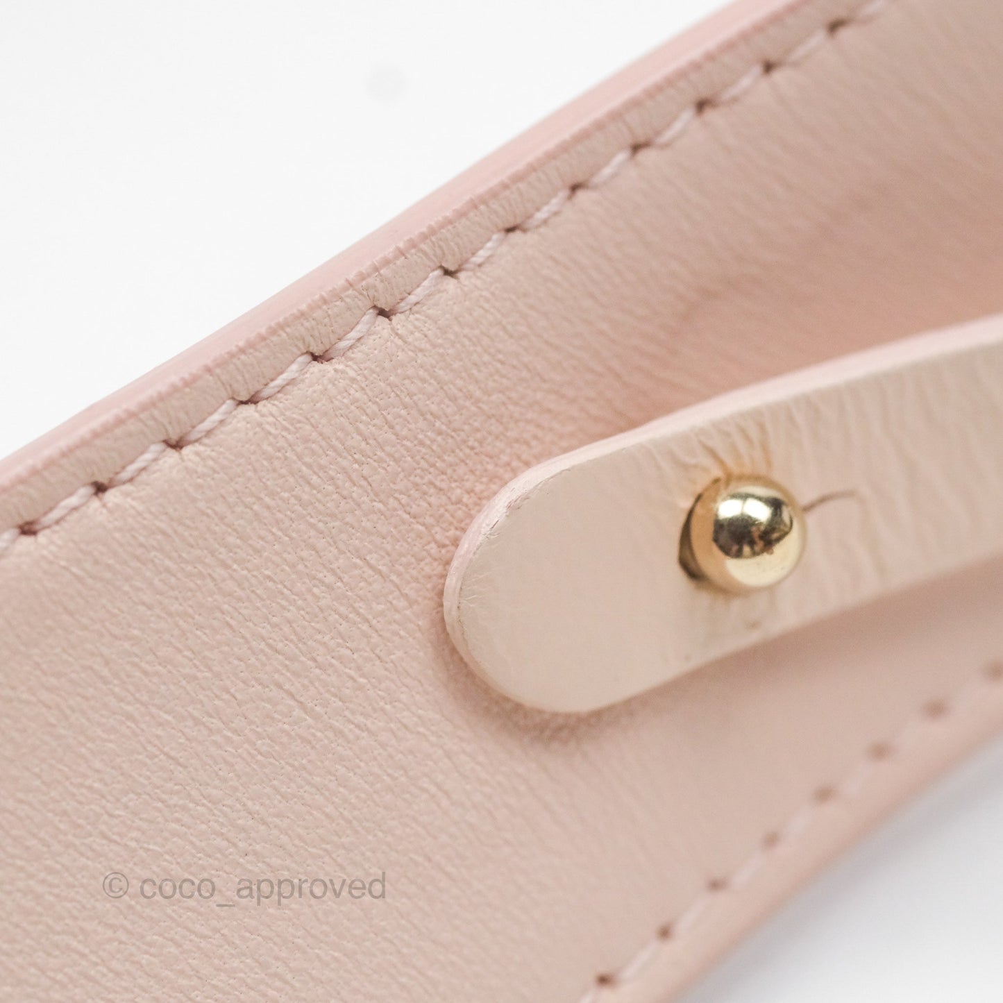 Christian Dior Lambskin My ABCDior Lady Dior Pink Gold Hardware