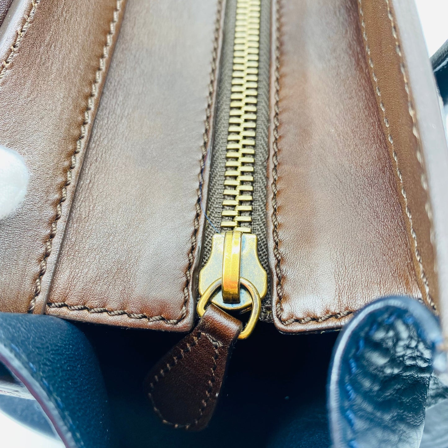 Celine Celine Leather Luggage Medium Tote Bag