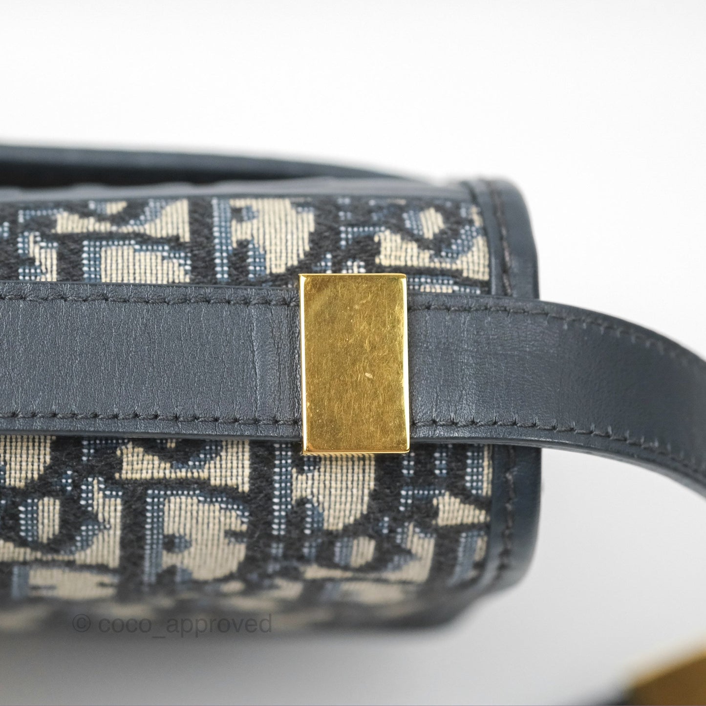Dior 30 Montaigne Bag Blue Dior Oblique Jacquard