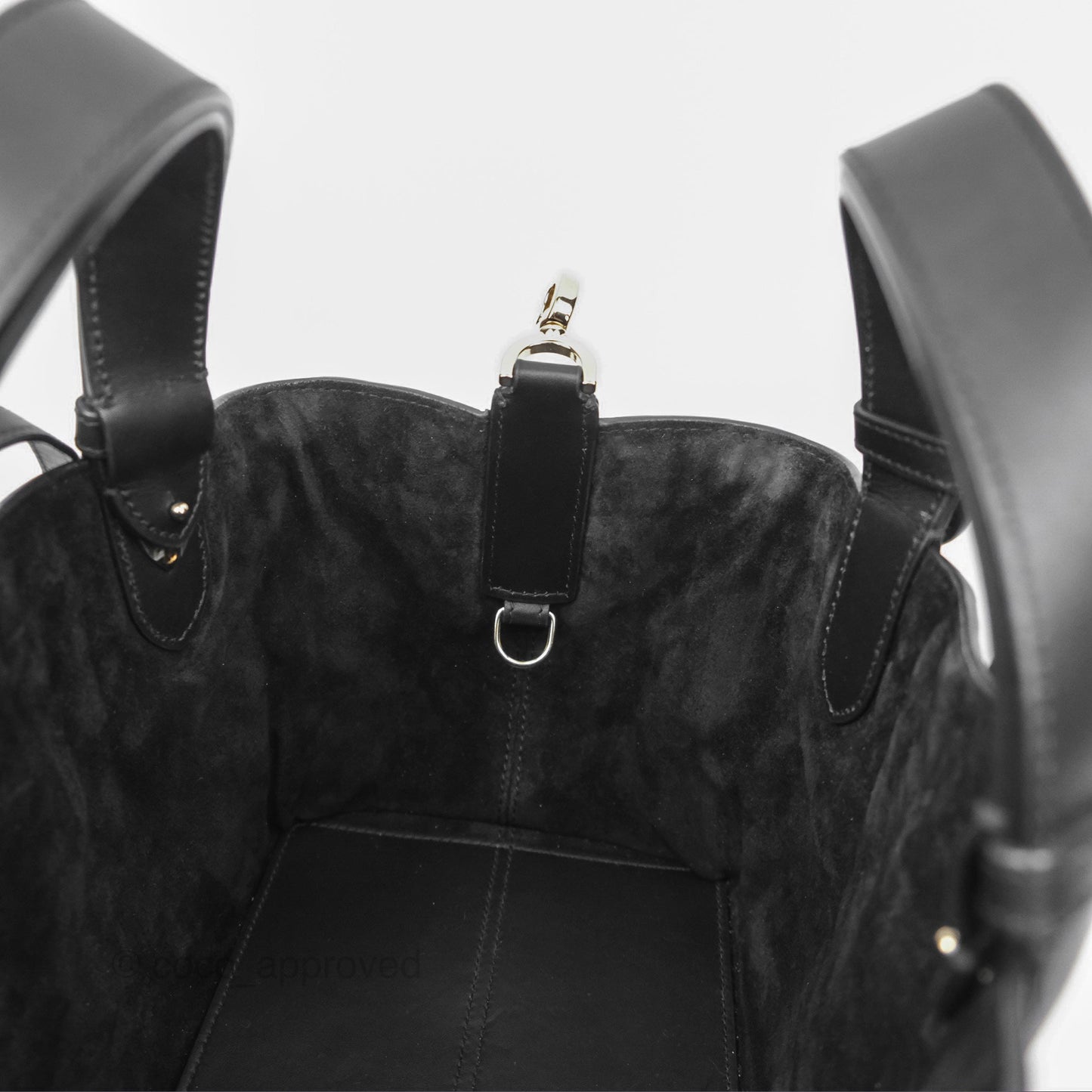 Christian Dior Small Dior Toujours Bag Black Macrocannage Calfskin
