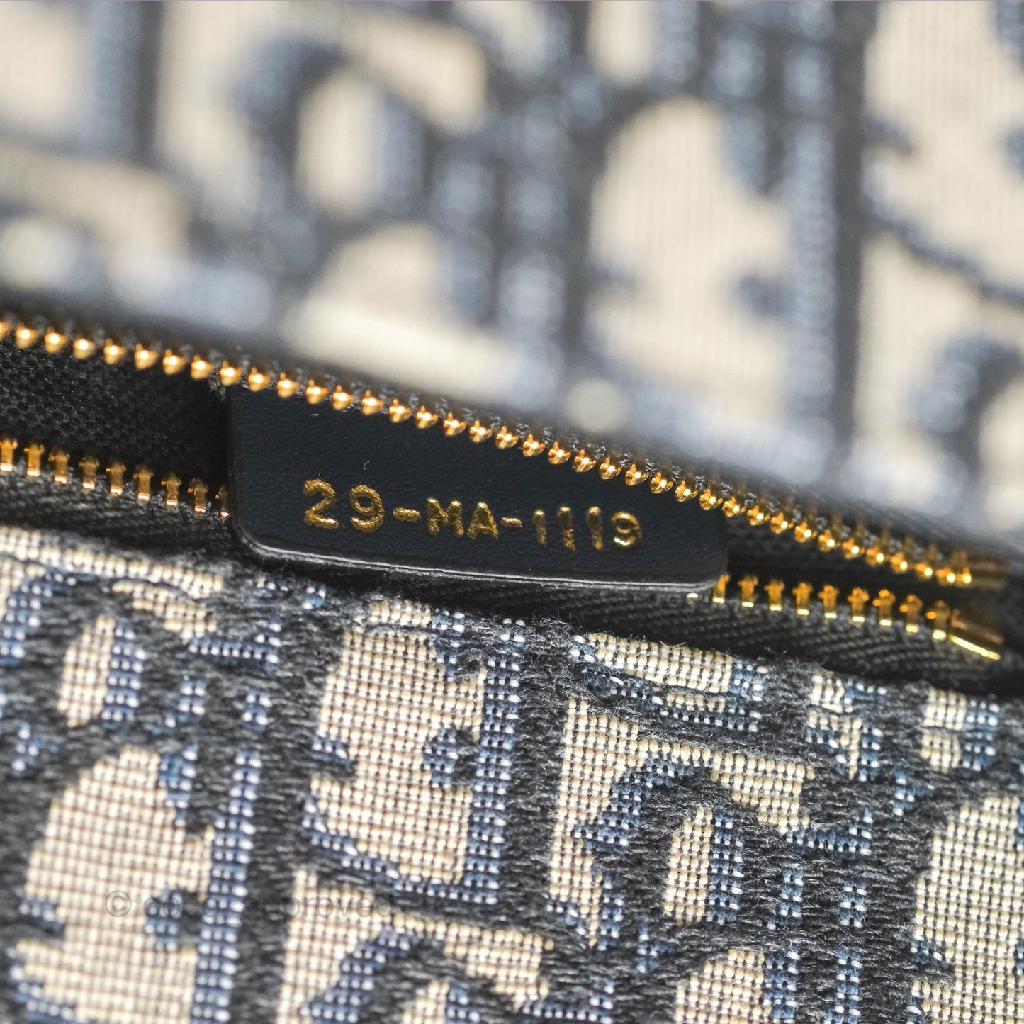 Dior 30 Montaigne Bag Blue Dior Oblique Jacquard