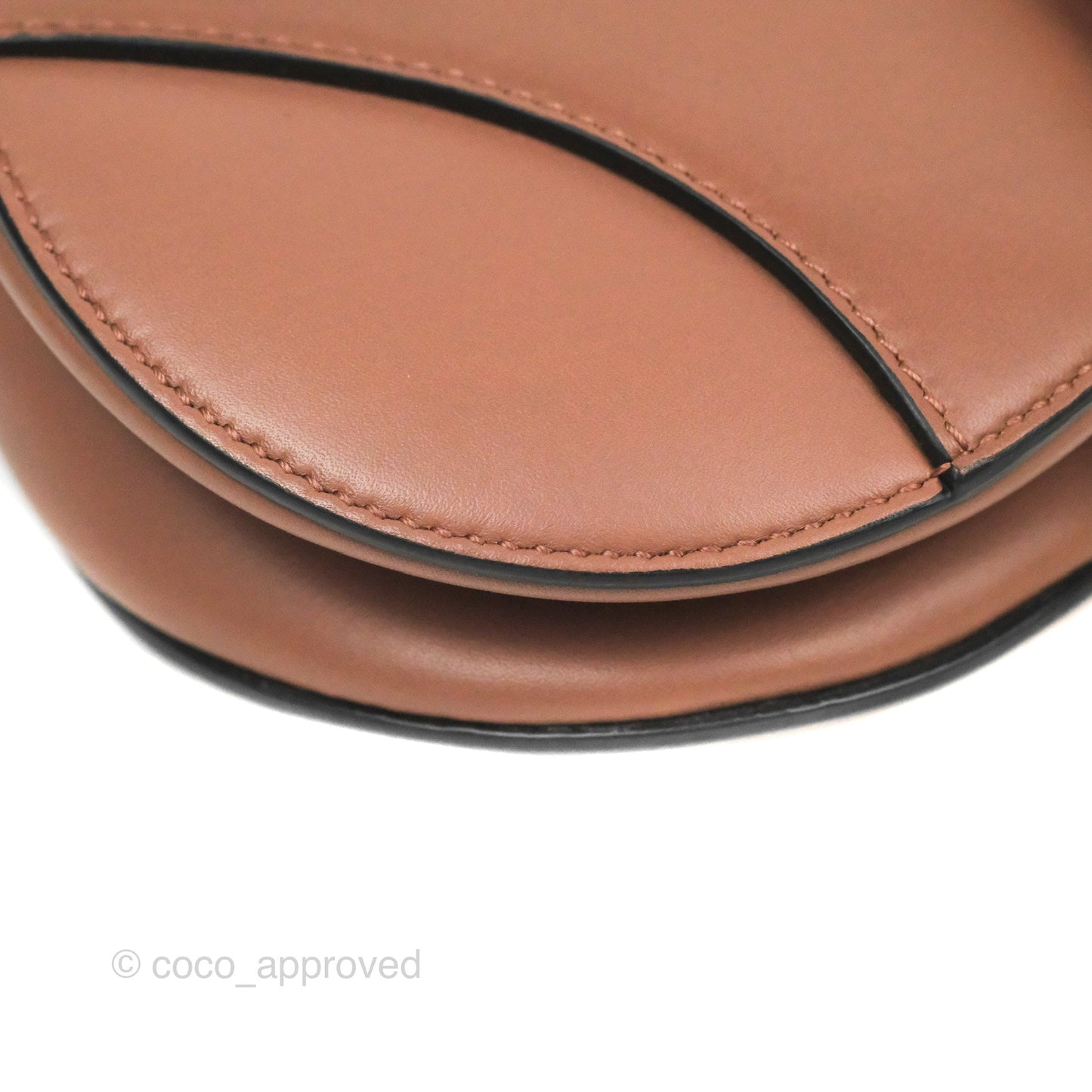 Christian Dior Mini Saddle Bag Rose Taupe Grained Calfskin Gold Hardware
