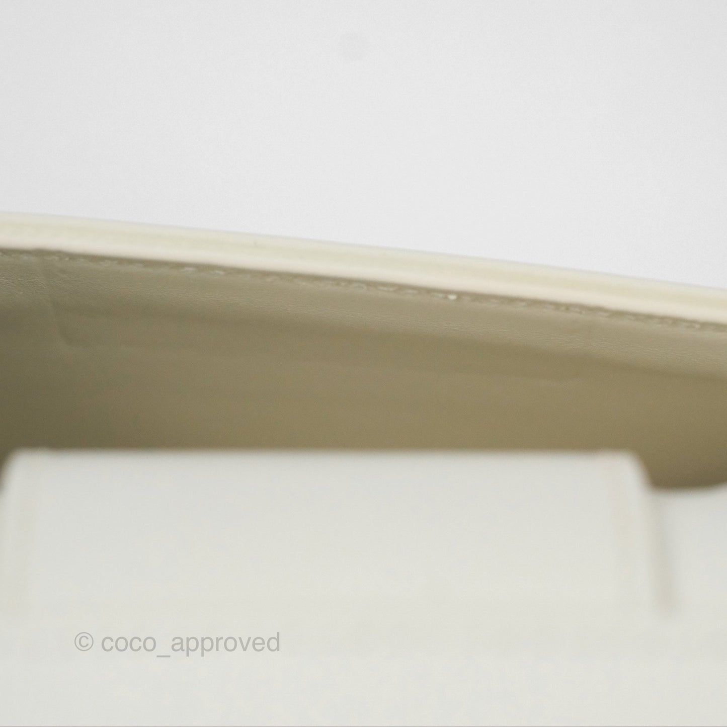 Christian Dior Small 30 Montaigne Box Bag White Calfskin