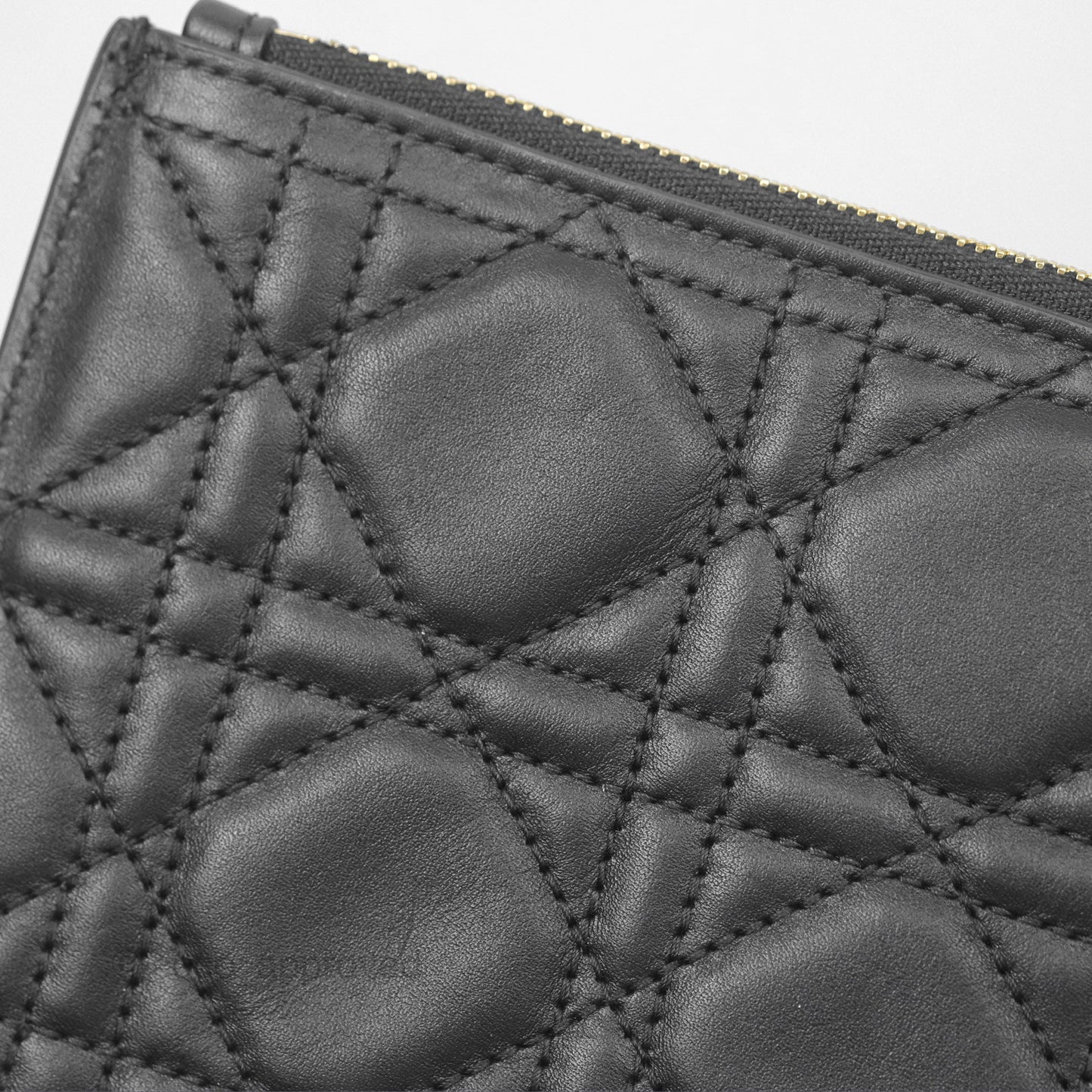 Christian Dior Small Dior Toujours Bag Black Macrocannage Calfskin