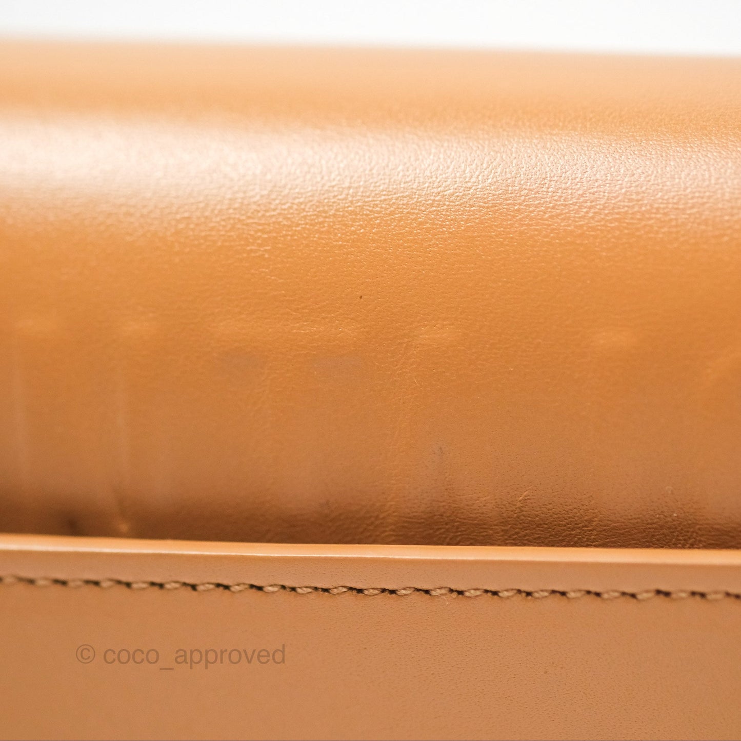 Christian Dior Bobby East-West Bag Calfskin Camel