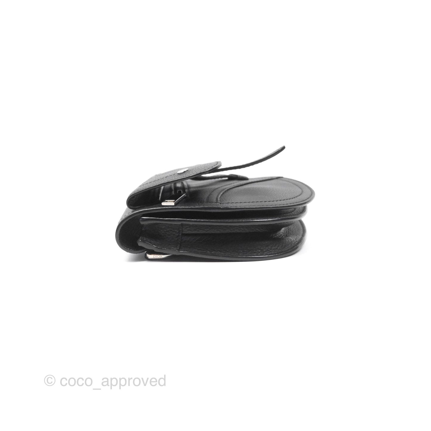 Dior Men's Saddle Bag Black Calfskin