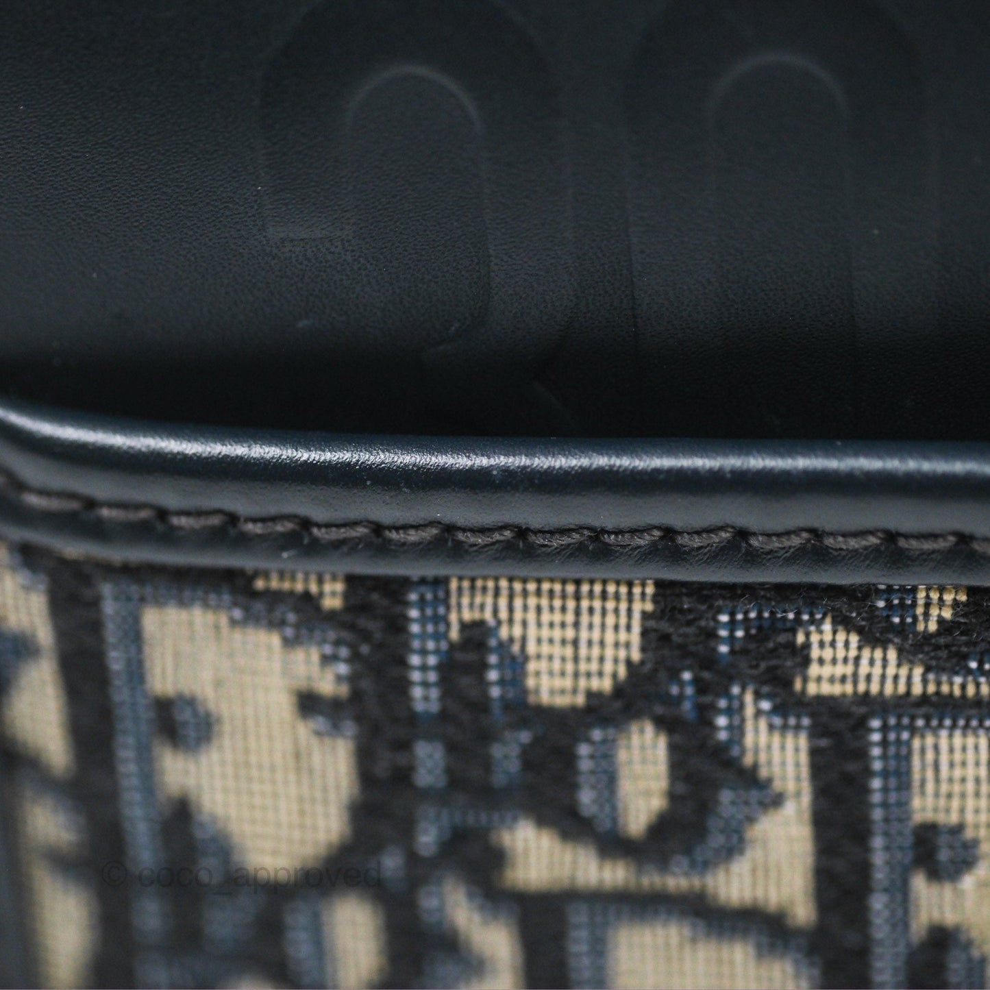 Dior 30 Montaigne Bag Blue Dior Oblique Jacquard