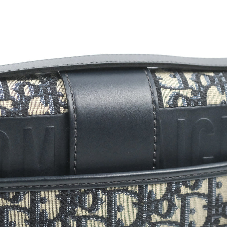 Dior 30 Montaigne Bag Blue Dior Oblique Jacquard