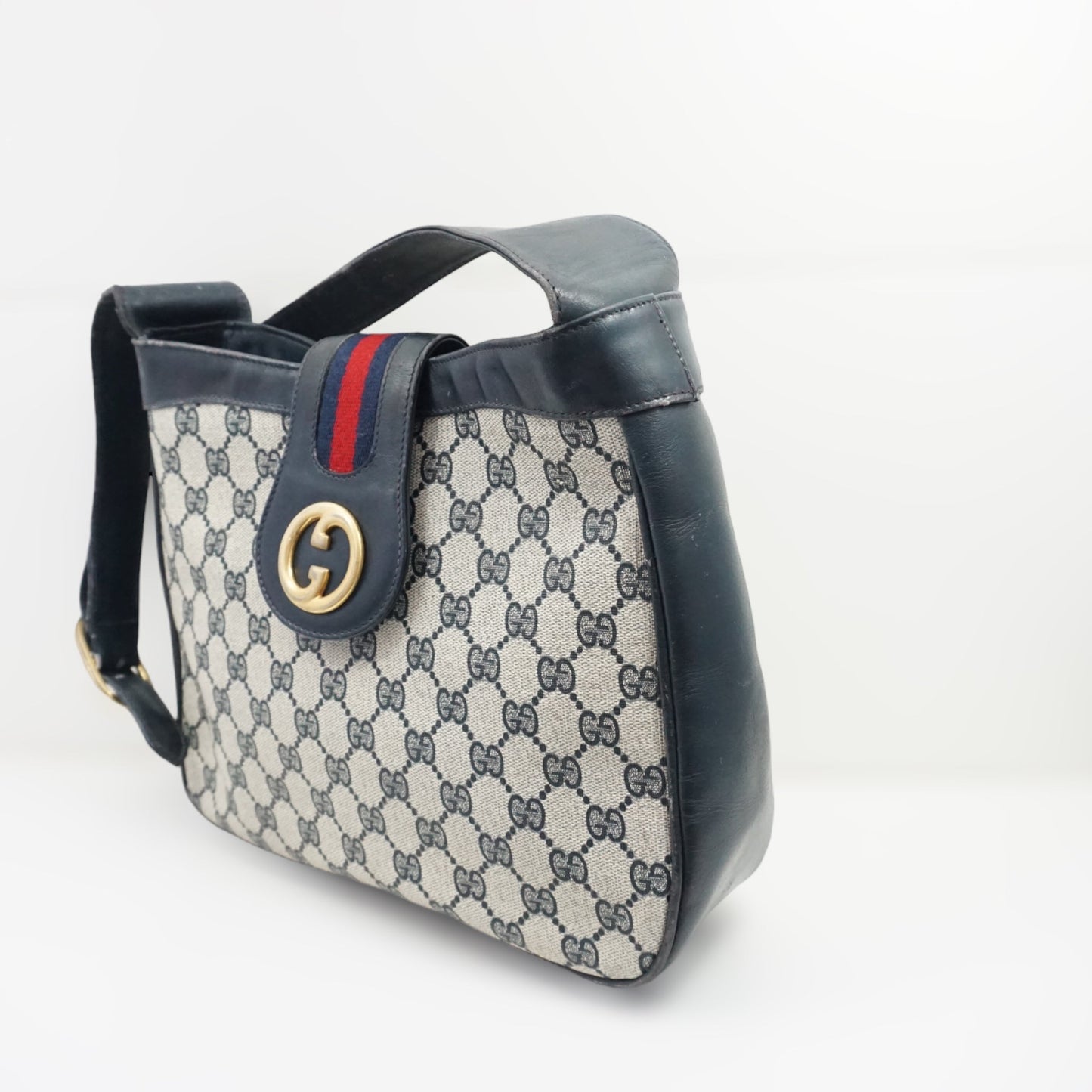 Gucci Læder Skuldertaske