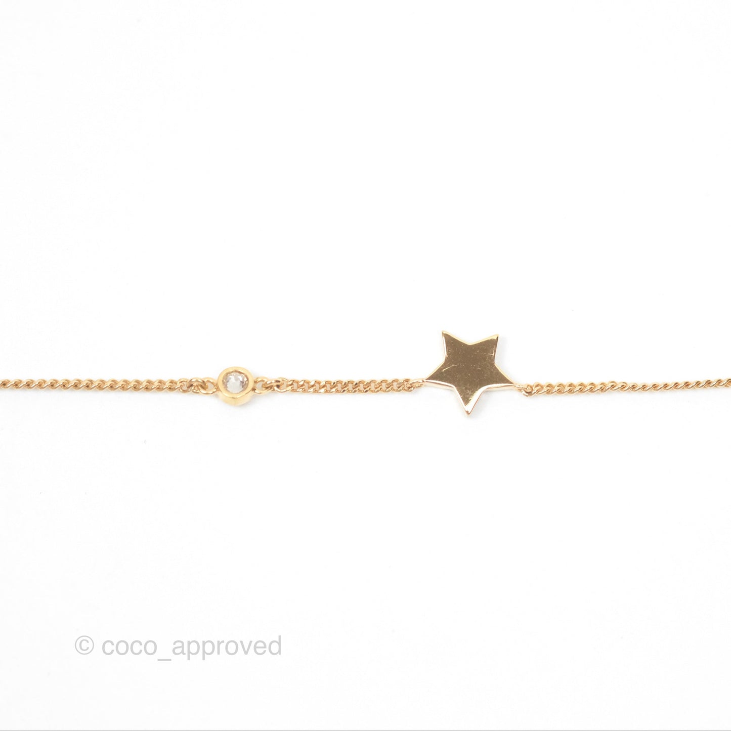 Christian Dior Petit CD Double Necklace Crystals Gold Tone