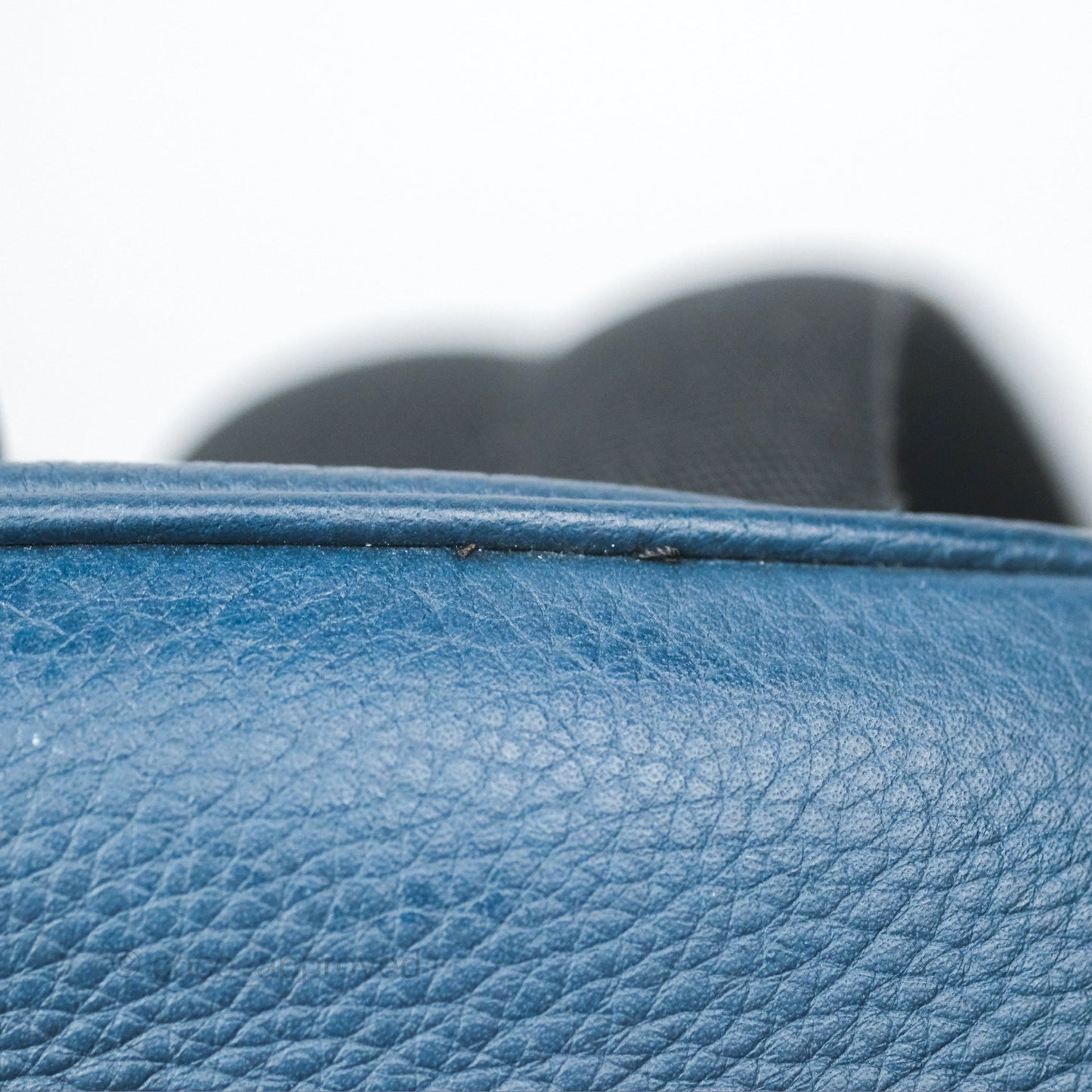Christian Dior Backpack Calfskin Navy