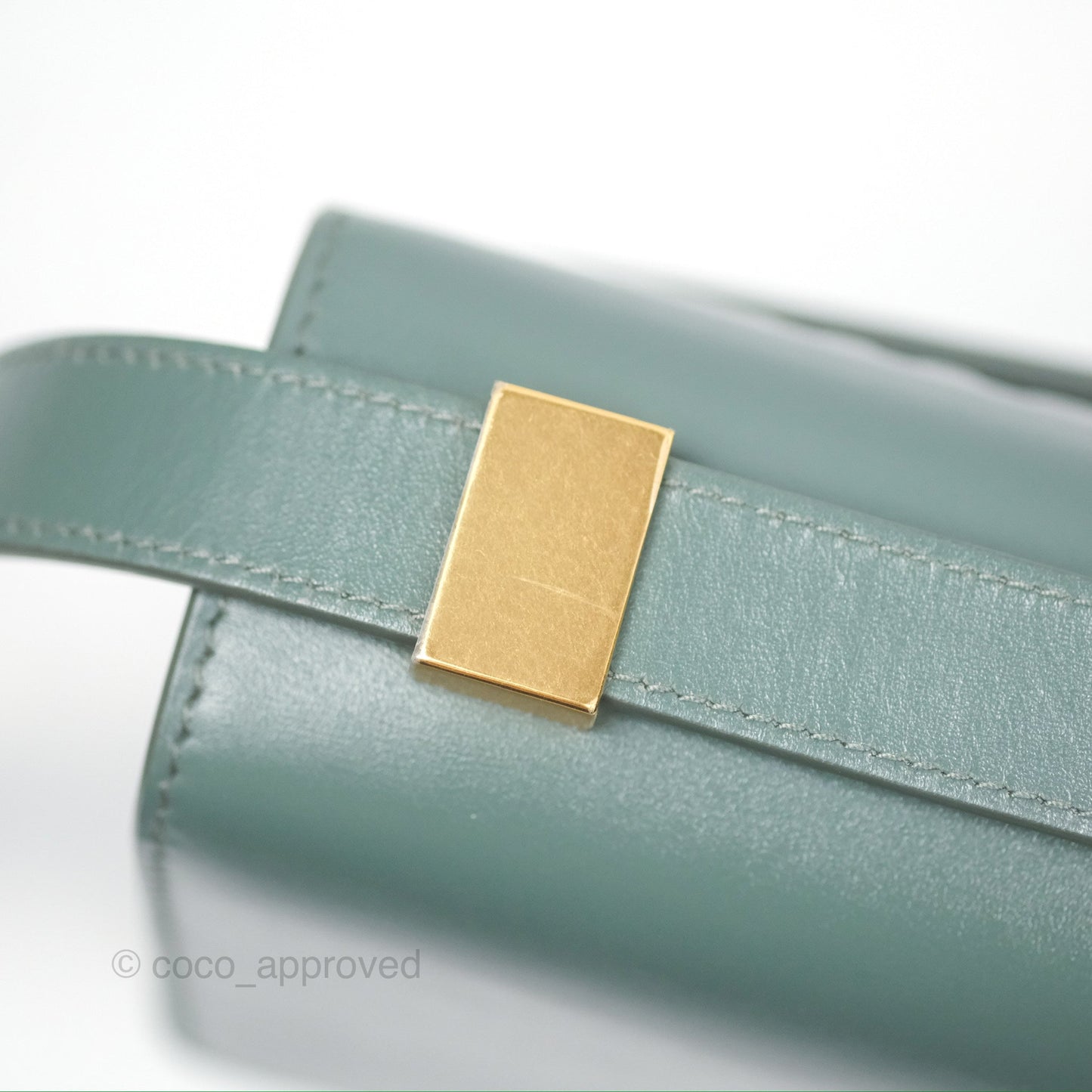 Dior 30 Montaigne Bag Teal Green Box Calfskin