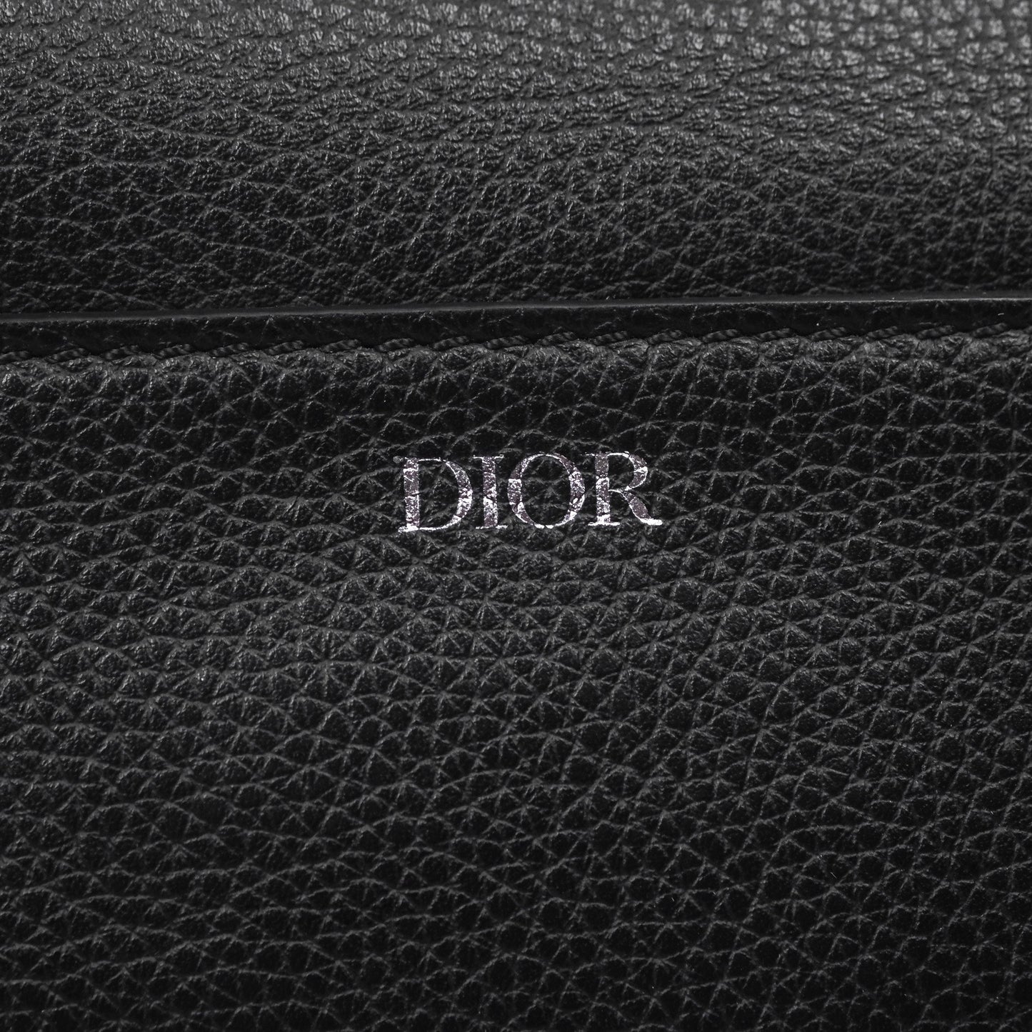 Dior Men's Saddle Bag Black Calfskin