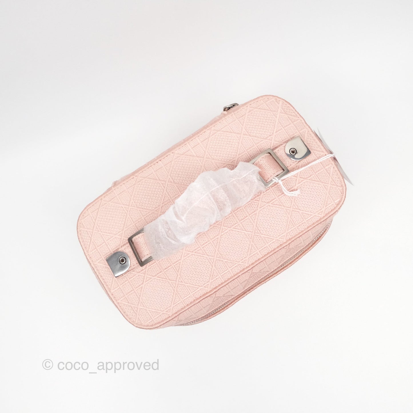 Christian Dior DiorTravel Vanity Case Pink Cannage