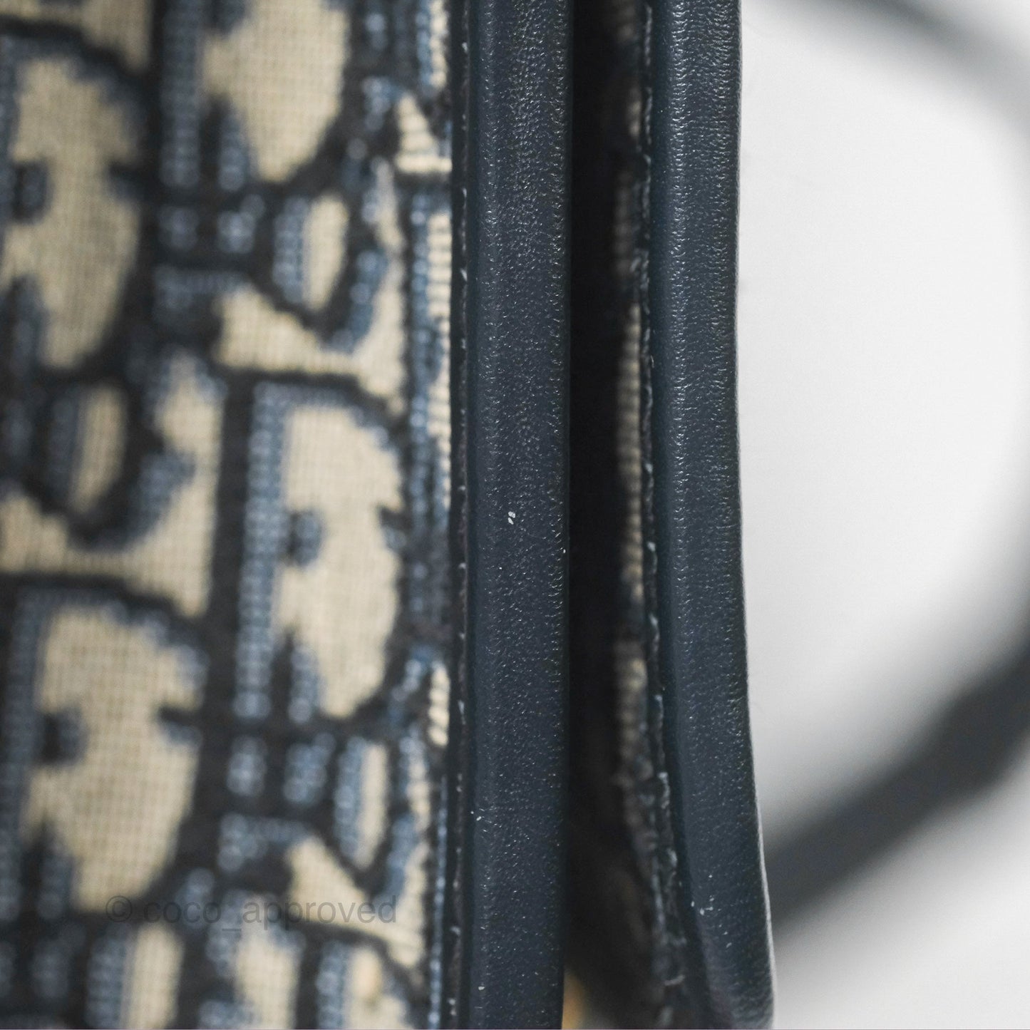 Dior 30 Montaigne Bag Blue Dior Oblique Jacquard